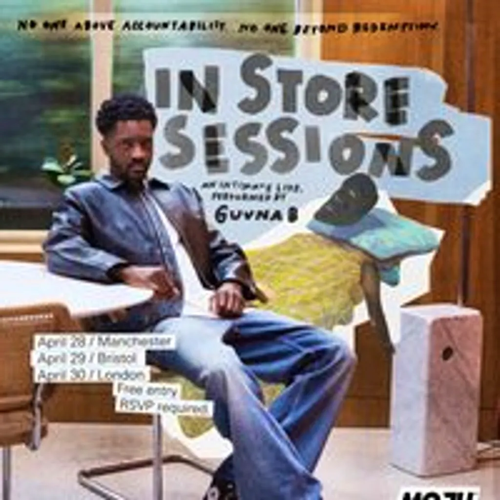 GUVNA B In store session Bristol at Nudie Jeans Bristol