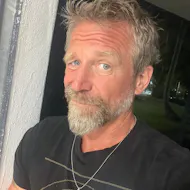 Tony Law. A work in progress at Canalhouse Bar