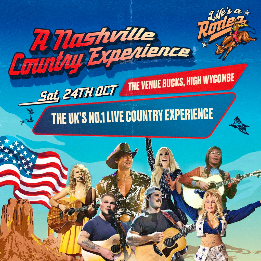 High Wycombe: A Nashville Country Music Experience at The Venue Bucks