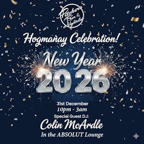 Pitchers Hogmanay with Colin McArdle