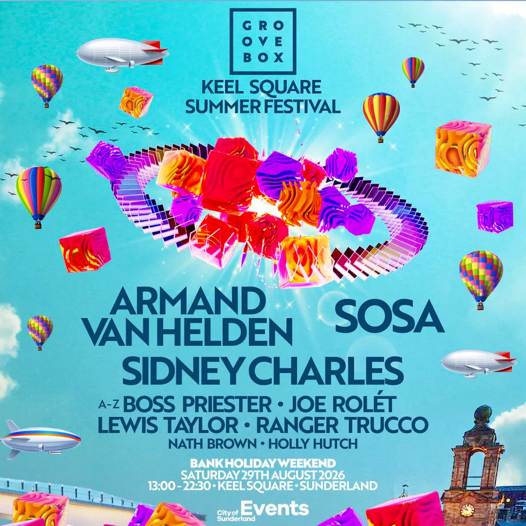 ARMAND VAN HELDEN, SOSA & MORE | Groovebox Keel SQ Summer Fest at Keel Square