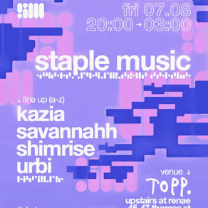 Staple Music at topp.