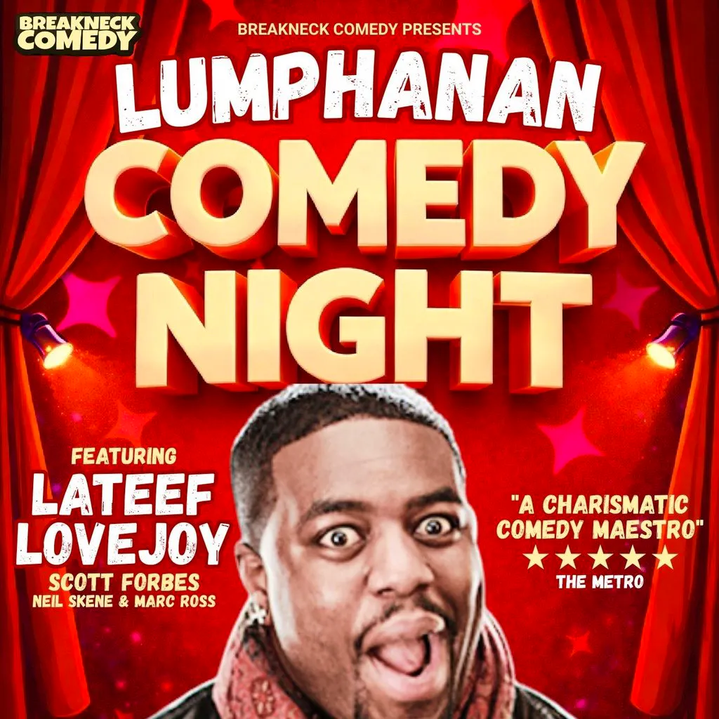 Comedy Night - Lateef Lovejoy at Lumphanan Hall