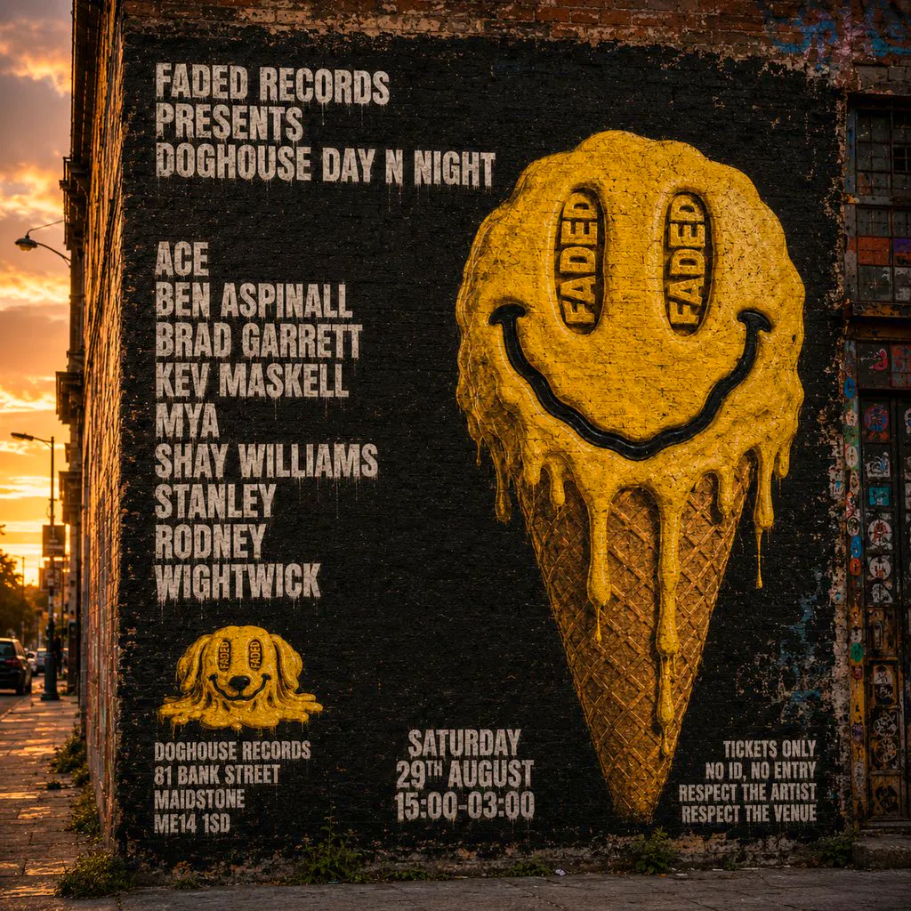 5 years of Faded Records at Doghouse Record Store