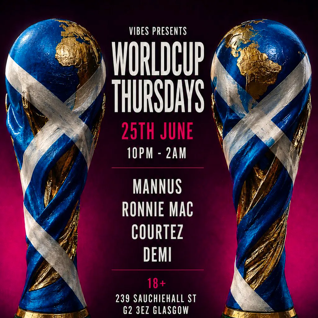Vibes Thursdays Bounce, Techno & Trance at Vibes Glasgow