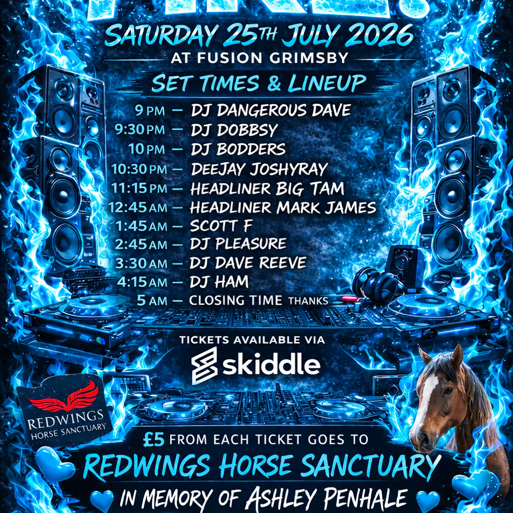 Recover To Bounce Events Wales Presents Decks On Fire 2026 at Fusion Grimsby