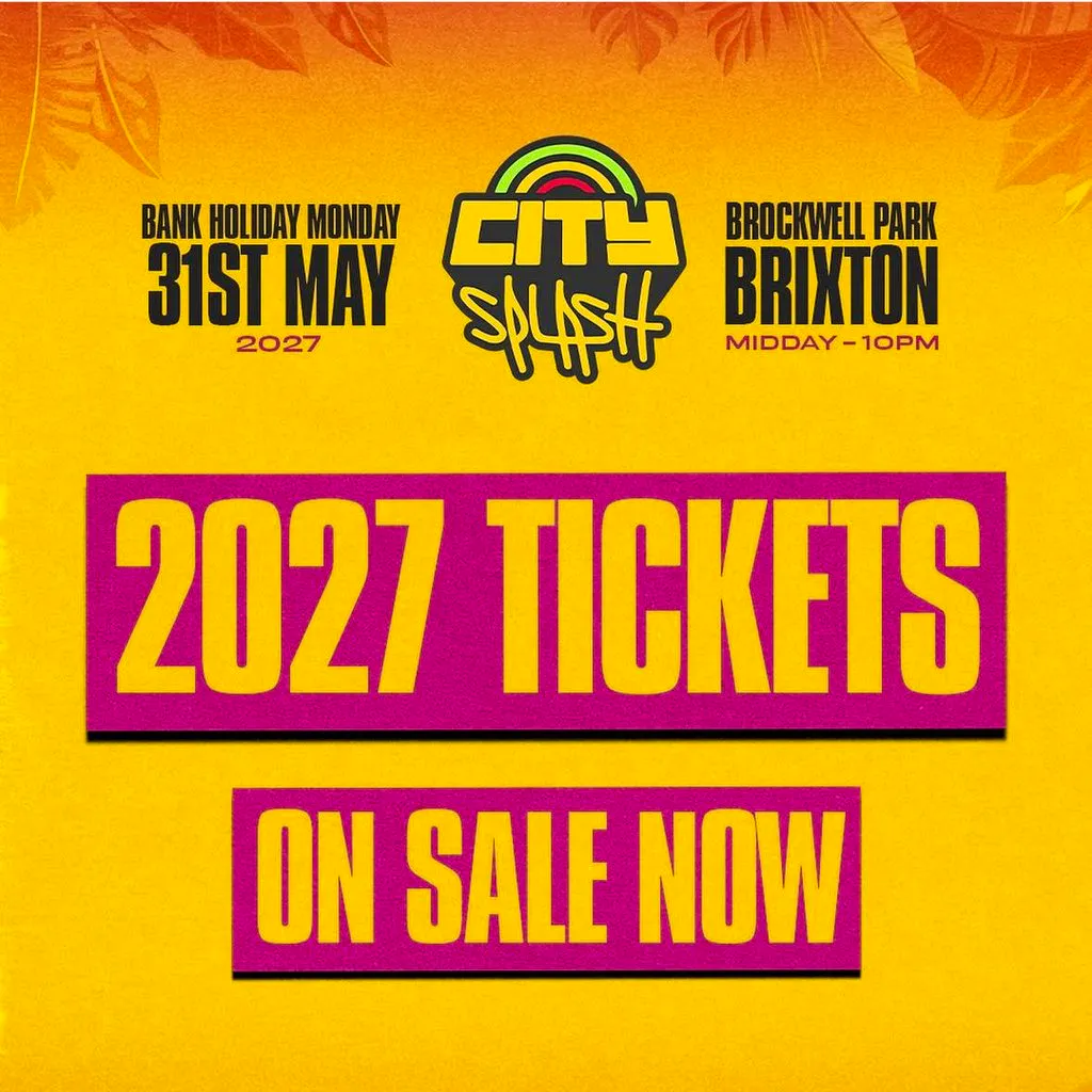 City Splash 2027 at Brockwell Park
