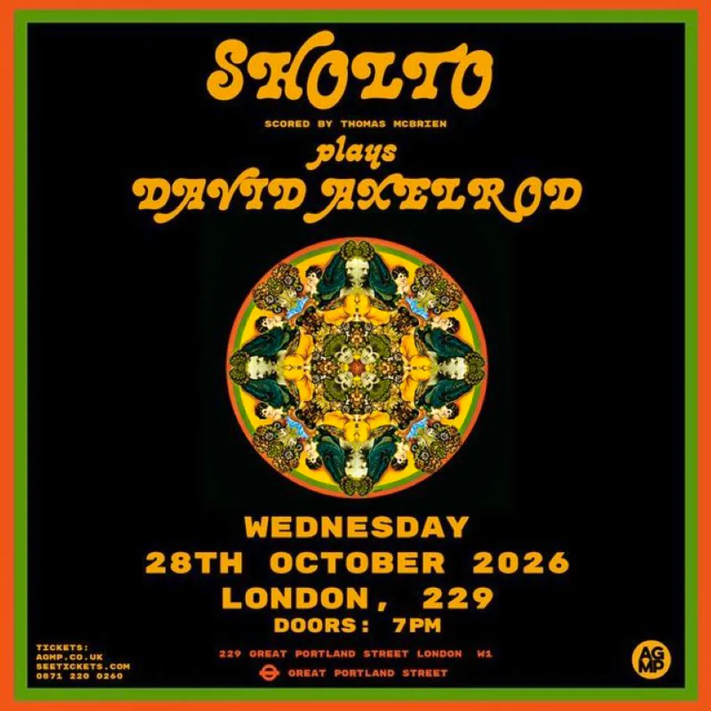 Sholto plays David Axelrod at 229 London