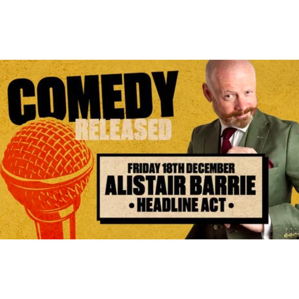 Stand up Comedy with Headliner Alistair Barrie at Southampton, The Attic