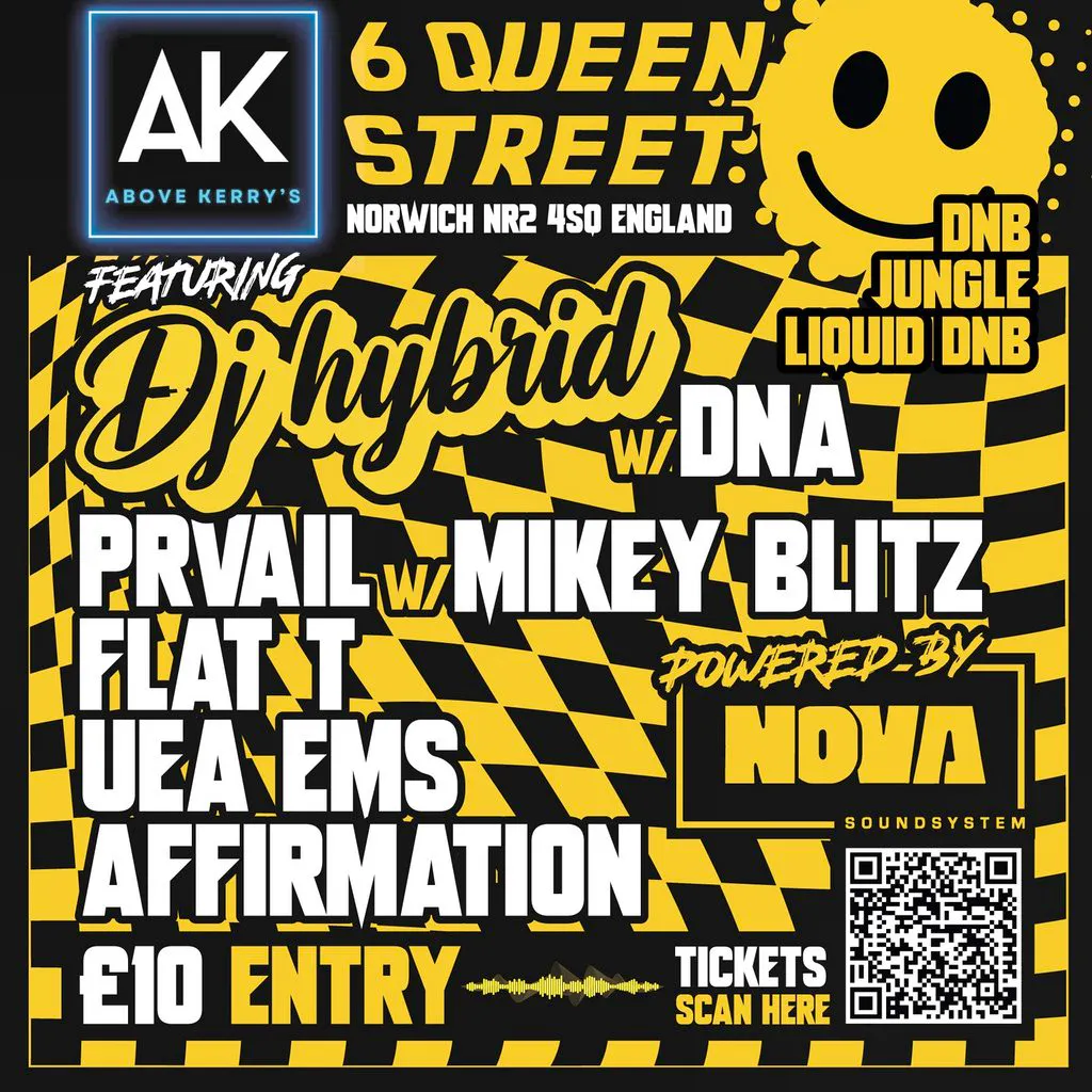 PRVAIL SELECTS: DJ HYBRID (residency series) at Above Kerrys