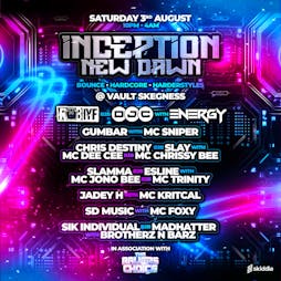 Inception - New Dawn Tickets | The Vault Skegness Skegness  | Sat 3rd August 2024 Lineup