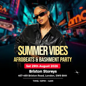 Summer Vibes :: Afrobeats & Bashment Party