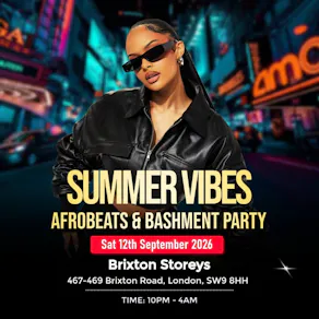 Summer Vibes :: Afrobeats & Bashment Party