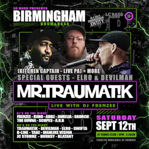 Mr Traumatik tour 2026 ft DEVILMAN & ELRO