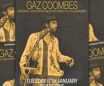Gaz Coombes - Matinee Stripped Back Album Launch  