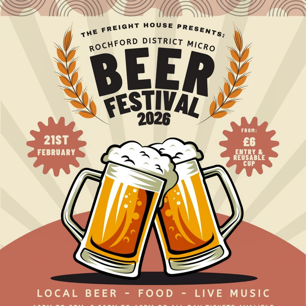 Rochford District Micro-Brewery Beer Festival at The Freight House