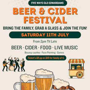 Beer & Cider Summer Festival