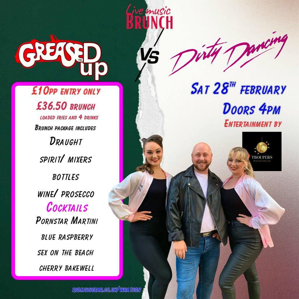 Grease(d up) VS Dirty Dancing at Rio Music Bar
