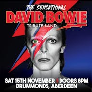 The Sensational David Bowie Tribute Band at Drummonds, Aberdeen