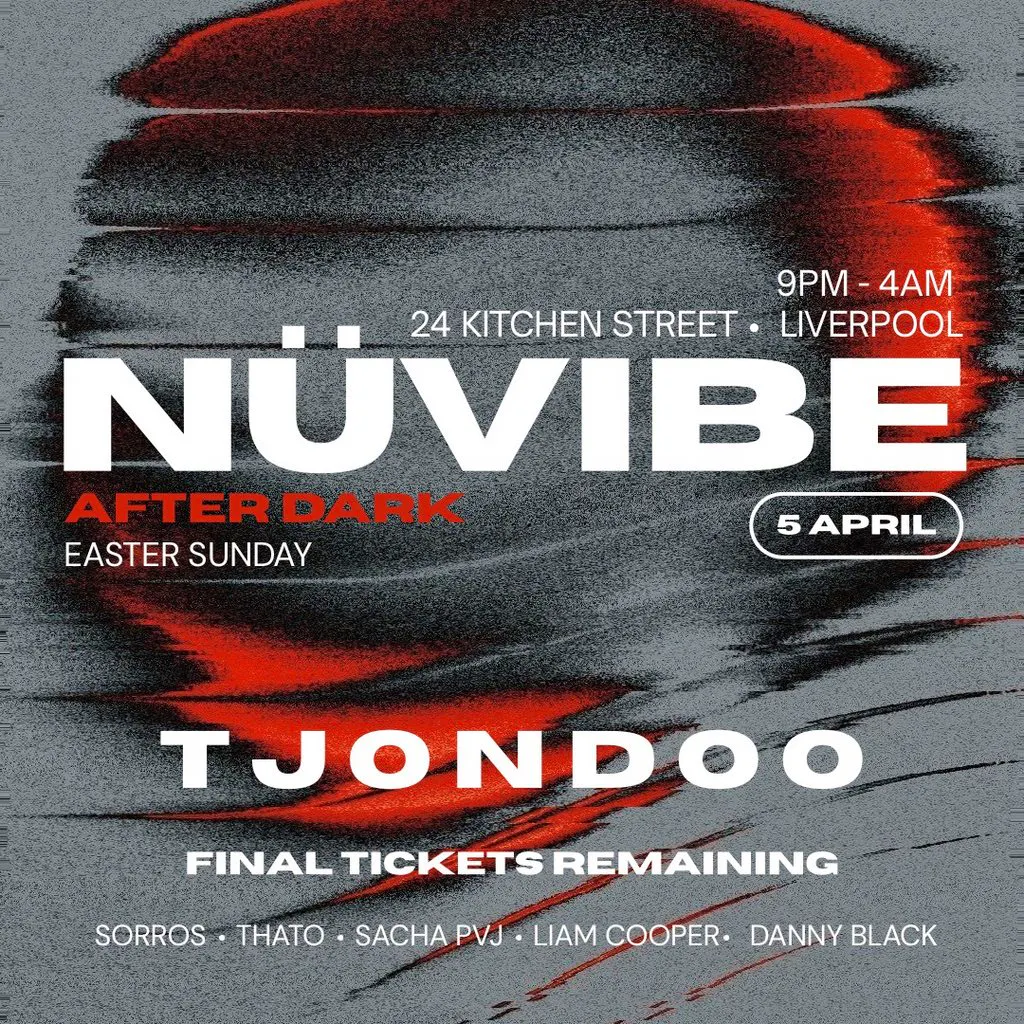 Nüvibe After Dark Easter Sunday at 24 Kitchen Street