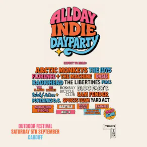 Allday Indie - Open Air Outdoor Indie Festival - Cardiff