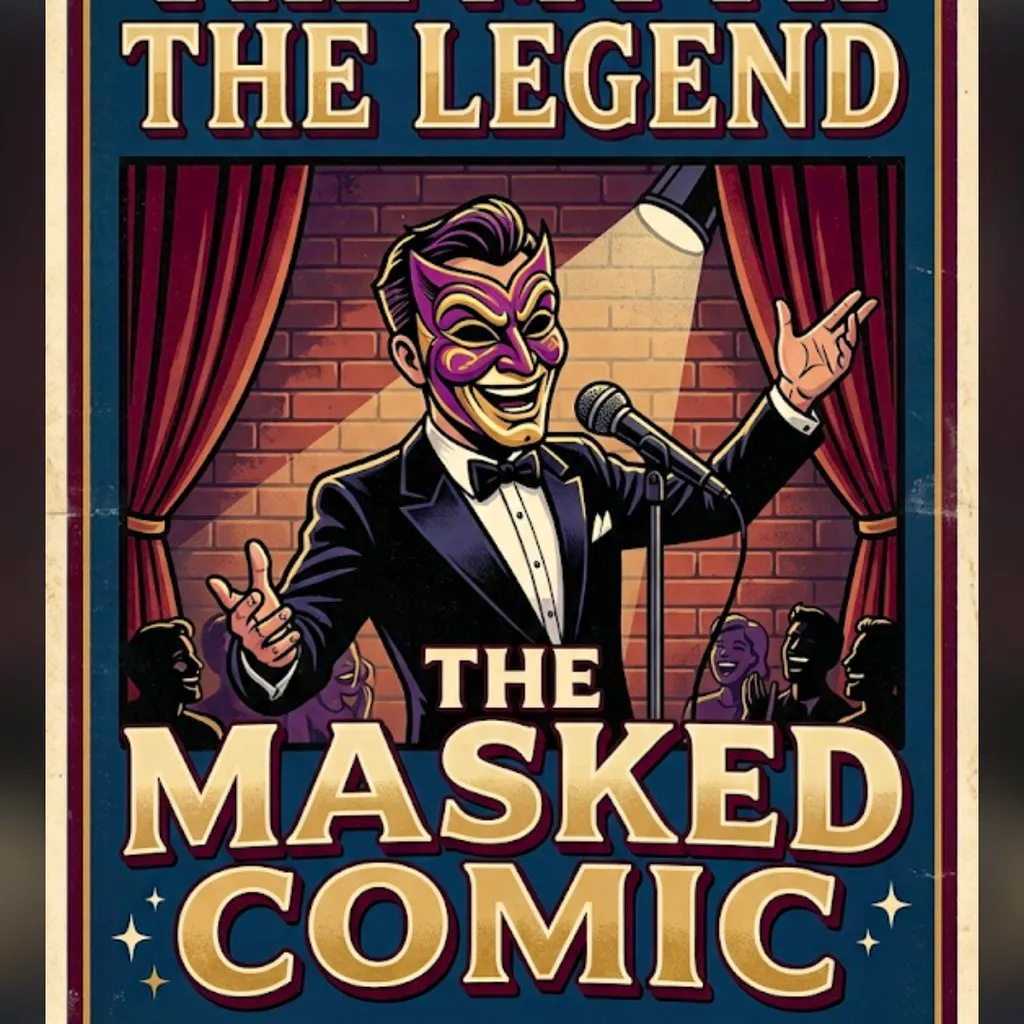The Masked Comic at Broughton Astley Village Hall