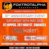 Foxtrot Alpha Recordings presents: 10 year anniversary party! at Hippos Swansea