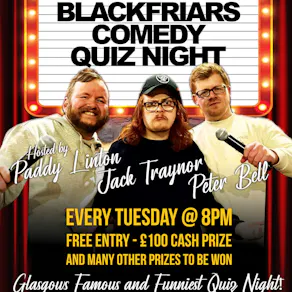 Blackfriars Comedy Quiz Night!
