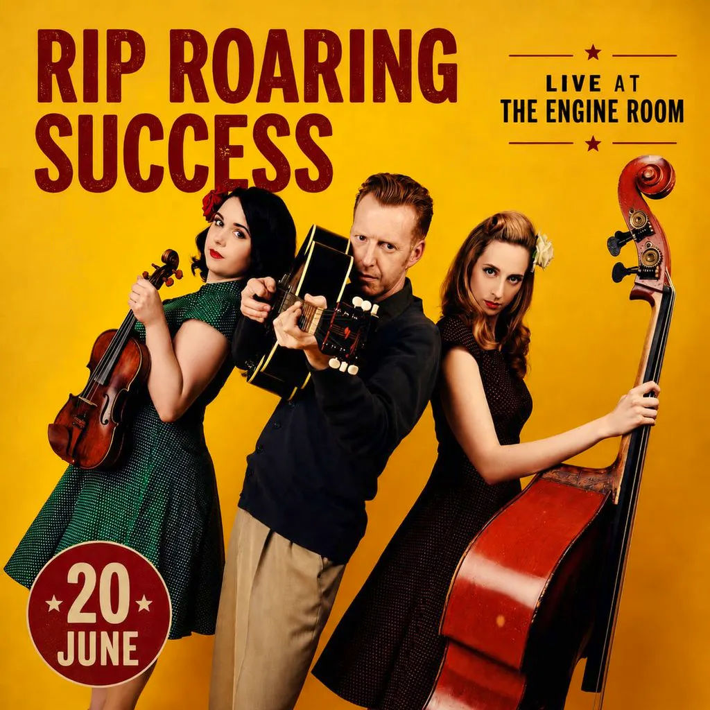 Rip Roaring Success Live at The Engine Room at The Engine Room   Wayfarers Arcade