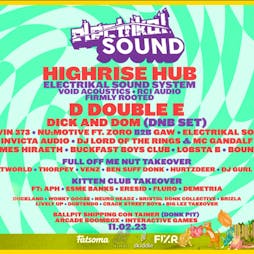 Electrikal Sound Festival - Highrise Hub Bristol Tickets | HighRise Hub Bristol  | Sat 11th February 2023 Lineup