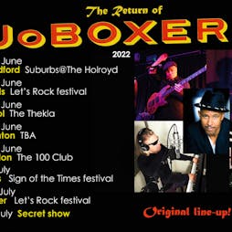 JO BOXERS Tickets | Suburbs  Holroyd Arms Guildford  | Thu 23rd June 2022 Lineup