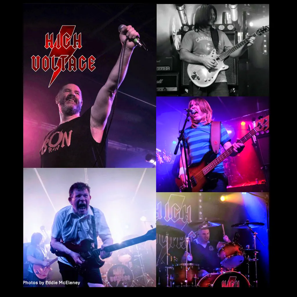 High Voltage - Scotland's Premier AC/DC Tribute Band at La Belle Angele