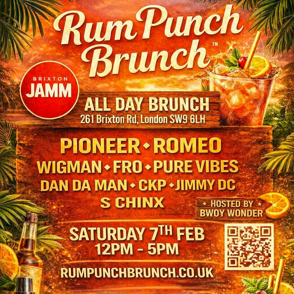 Rum Punch Brunch at Brixton Jamm