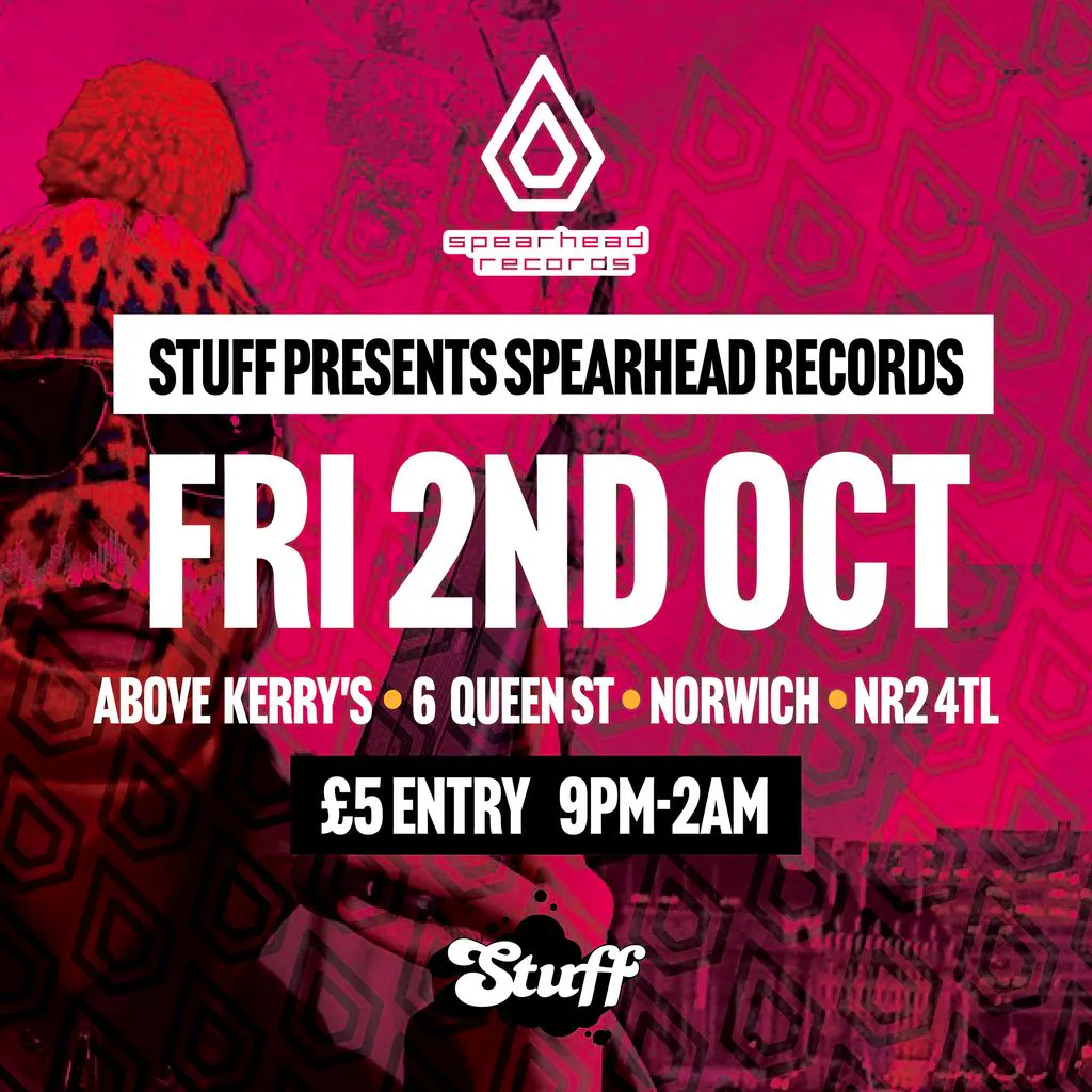 Stuff presents Spearhead Records - BCee + more at Above Kerrys