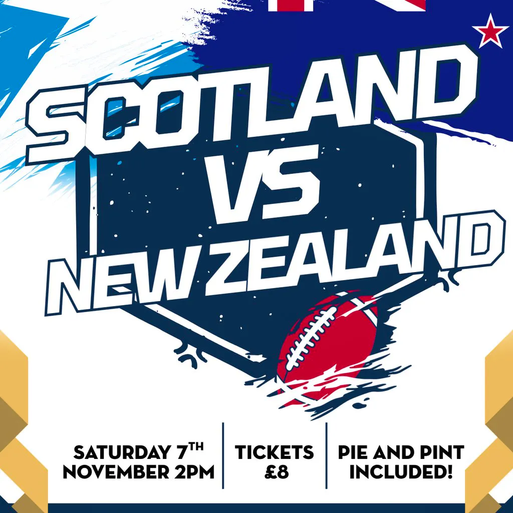 Scotland VS New Zealand at Drygate at Drygate