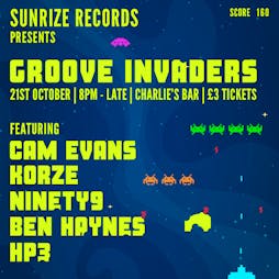 Sunrize Records Presents Groove Invaders Tickets | Charlies Sports Bar And Grill Wolverhampton  | Fri 21st October 2022 Lineup
