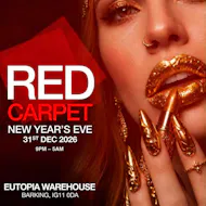Red Carpet New Year's Eve 2026 at Eutopia Warehouse