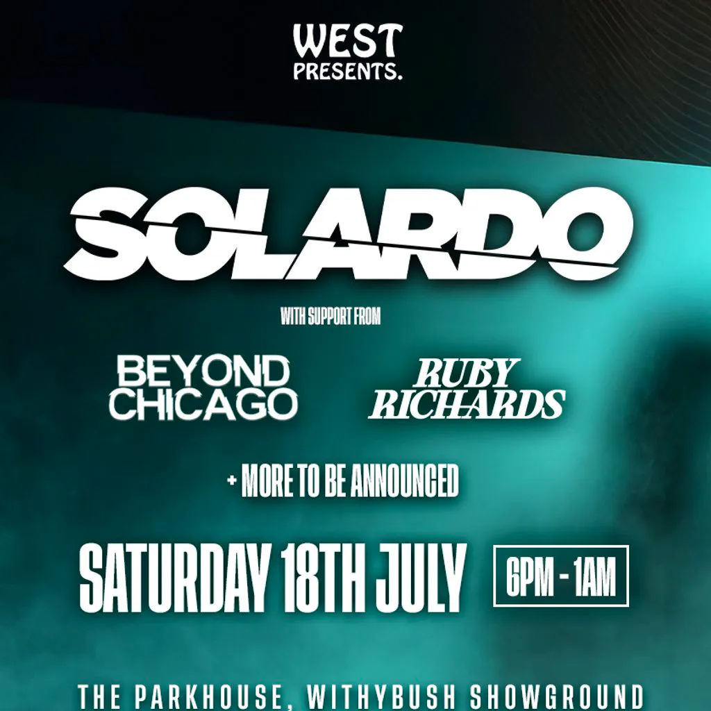 Westpresents: SOLARDO at Park House Withybush Showground