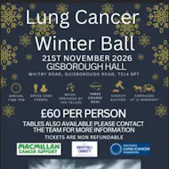 The Lung Cancer Winter Ball at Gisborough Hall Guisborough TS14 6PT