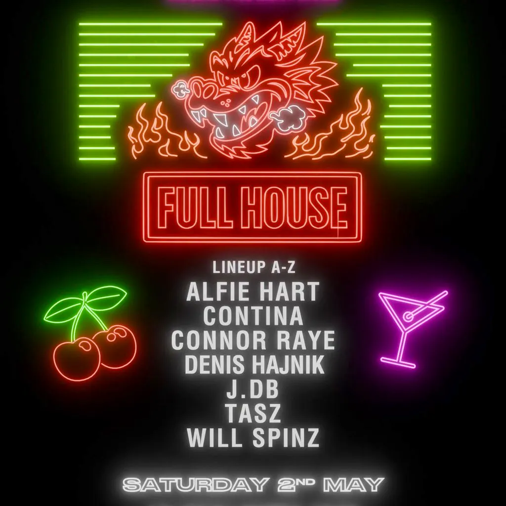 Full House at Winkers (THE RETURN!) May 2nd at Winkers Nightclub