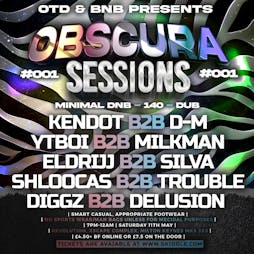 Obscura Sessions 001 - DNB/DUB/140 Tickets | Revolution MK Milton Keynes  | Sat 11th May 2024 Lineup
