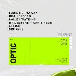 OPTIC Presents: A New Vision Tickets | The Cut Newcastle Upon Tyne  | Mon 2nd March 2020 Lineup