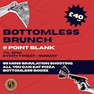 Bottomless Brunch @ Point Blank Shooting Leeds at Point Blank Leeds