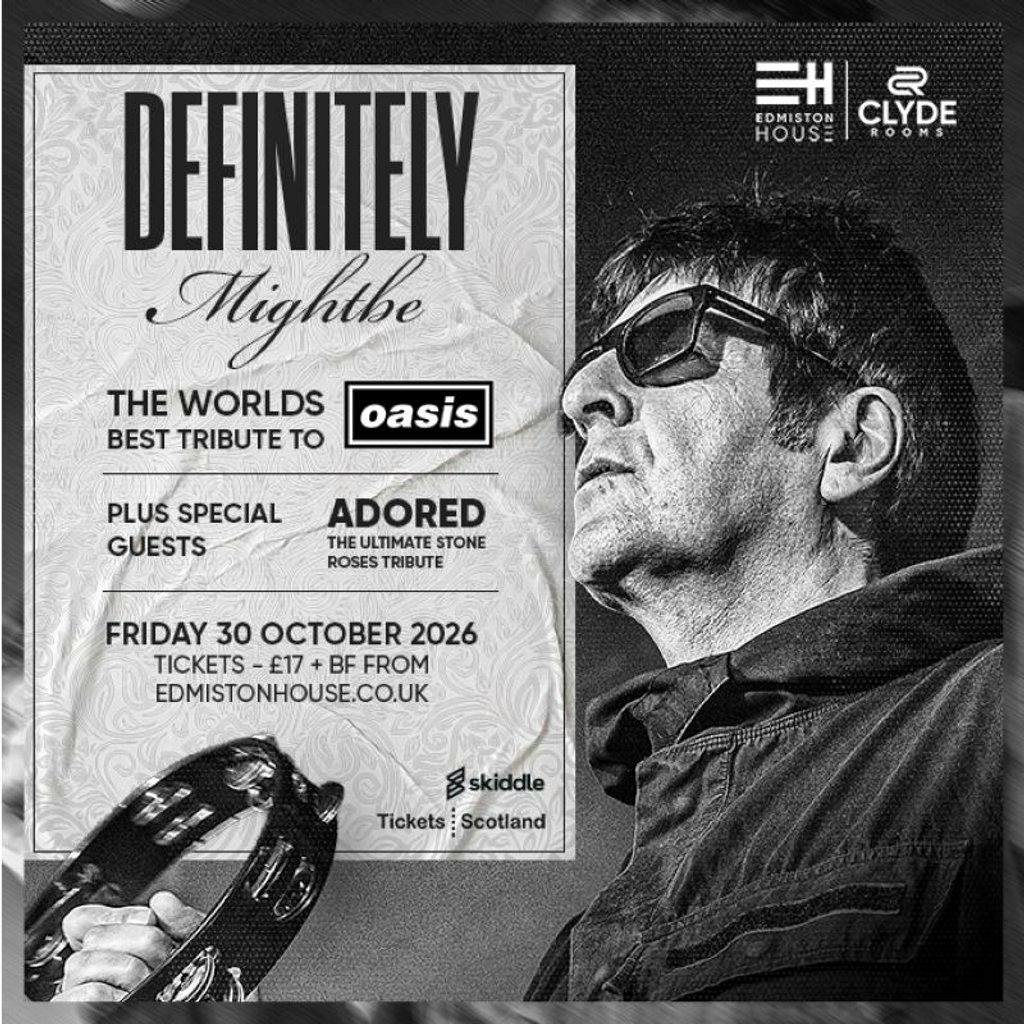 Definitely Mightbe plus support from Adored | Clyde Rooms at Clyde Rooms