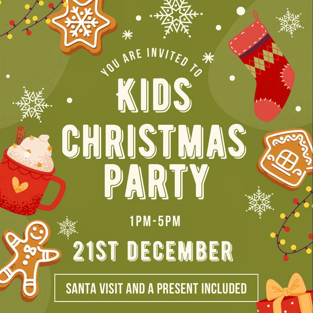Kids Christmas party at the low moor at The Low Moor