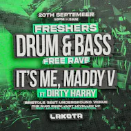 Freshers Free Rave at Lakota