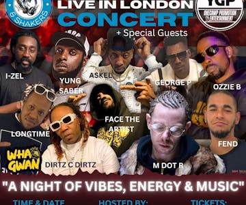 M Dot R 'Live in London' Dancehall Concert (January 27 2024)