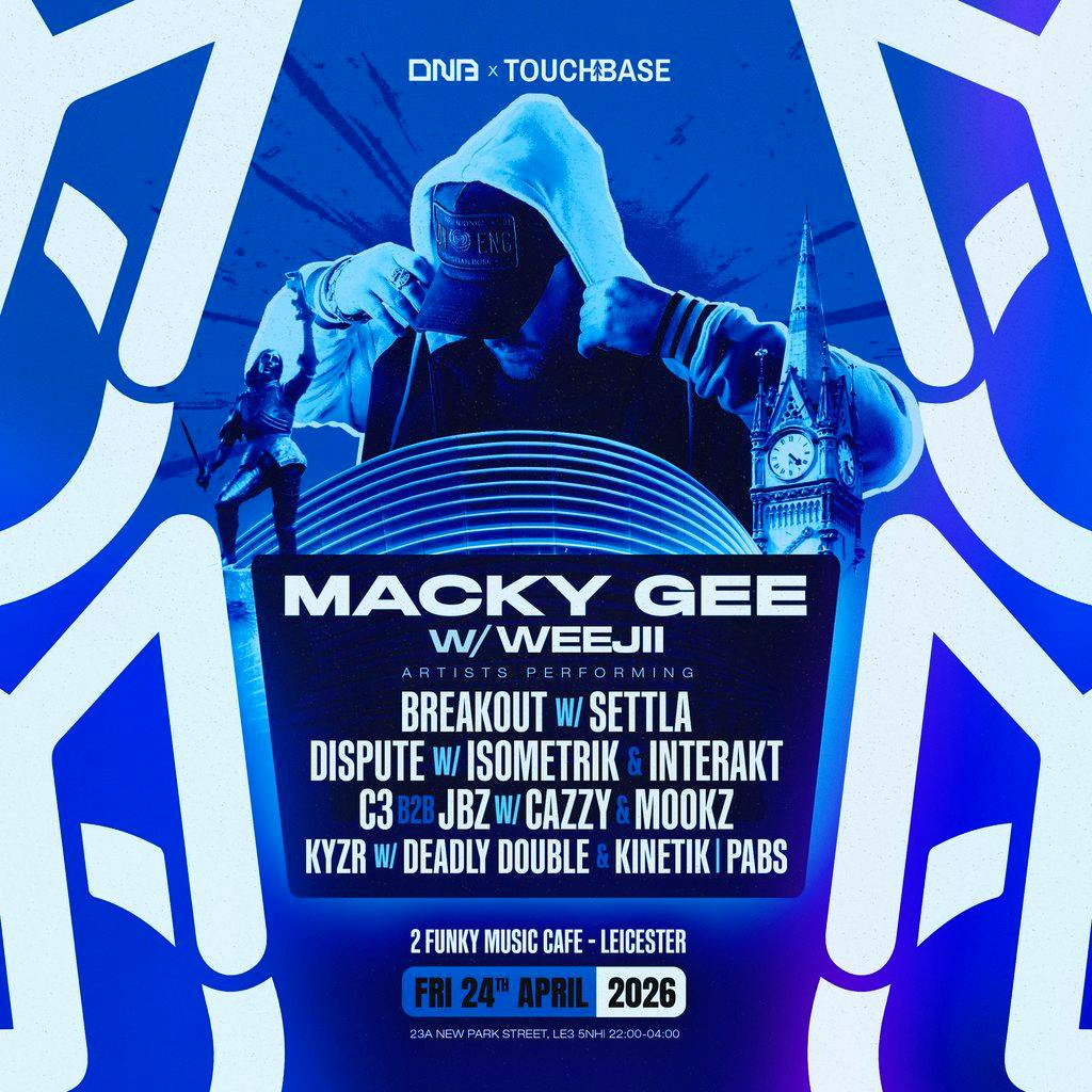 Macky Gee: Leicester at 2funkycomplex