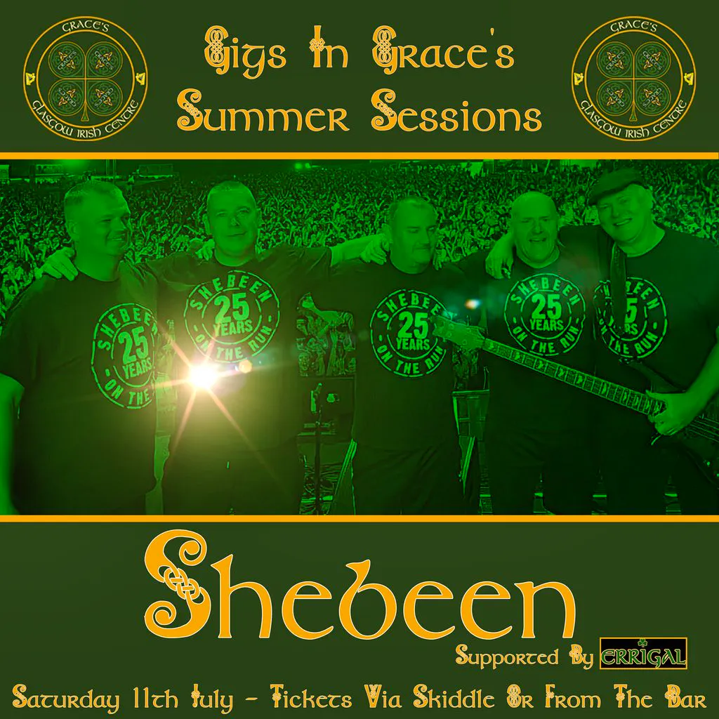 Shebeen Live At Grace's Irish Centre at Grace's Irish Centre