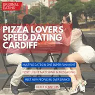 Pizza Lovers Speed Dating in Cardiff | Ages 40-55 at The Cardiff Stable Ty Admiral